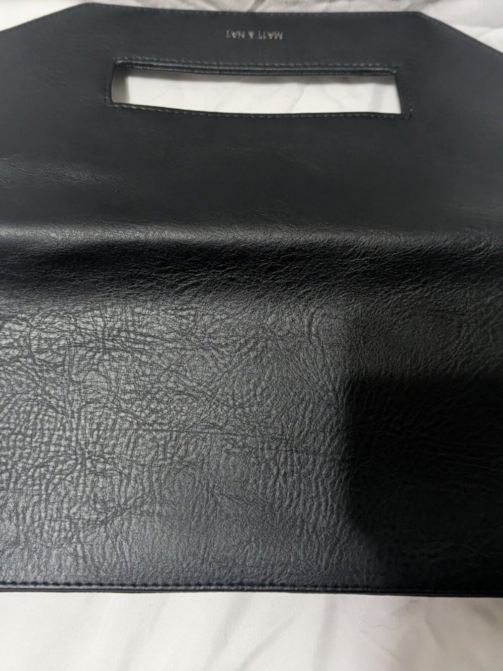 Matt & Nat black clutch purse/wallet - Picture 3 of 7